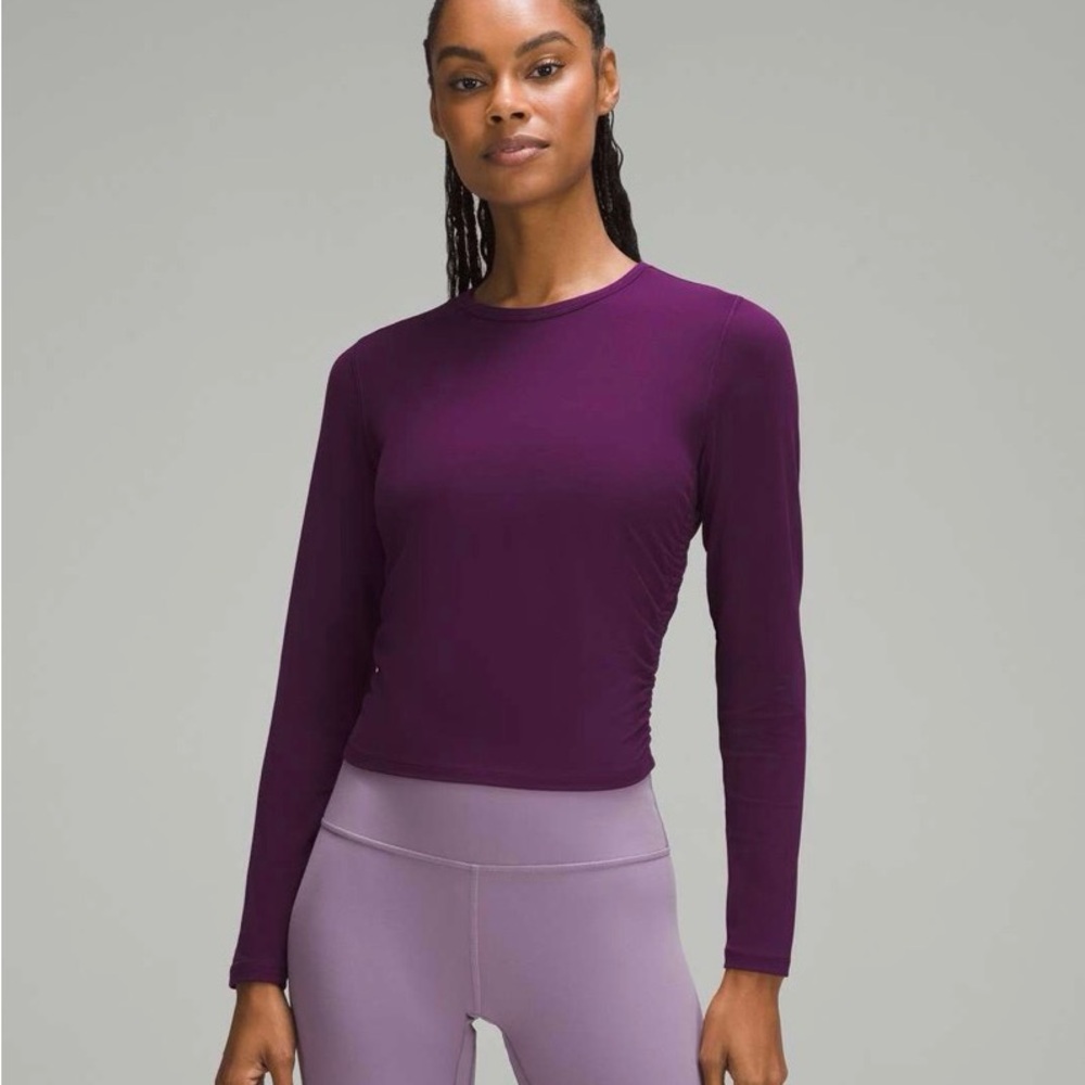 NWT Lululemon All It Takes Nulu Long-Sleeve Shirt
Dramatic Magenta size 6